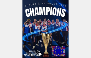 Europe à Pétanque 2026