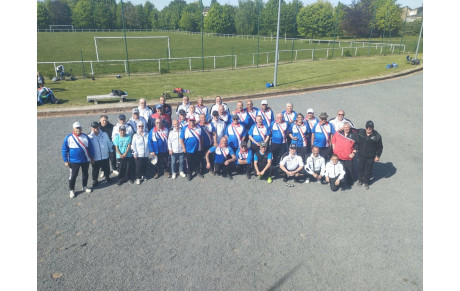 rencontre amicale des vétérans de  DOUAISIS Pétanque contre Pétanque SOMAINOISE