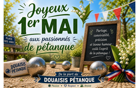 Joyeux 1er mai à tous!