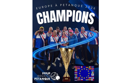 Europe à Pétanque 2026
